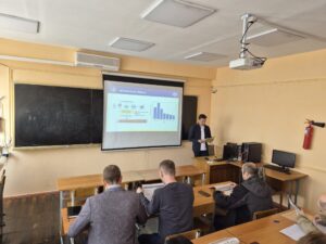 Виступ аспірантів кафедри ІБКІ